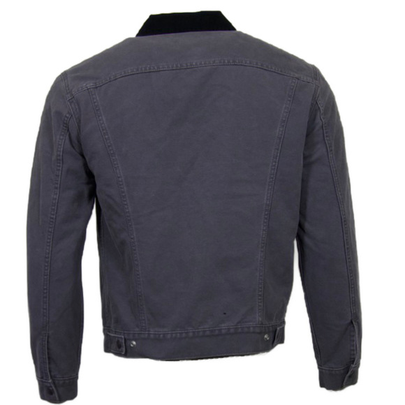 Levi's Men's Sherpa Lined Jean Jacket Trucker Style Insulated Button Up Coat Bl - Picture 2 of 3